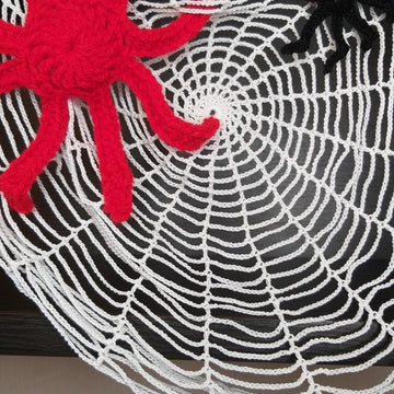 Spider and web patterns for Halloween decoration