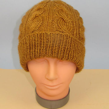Alternate Twist Cable Beanie hat