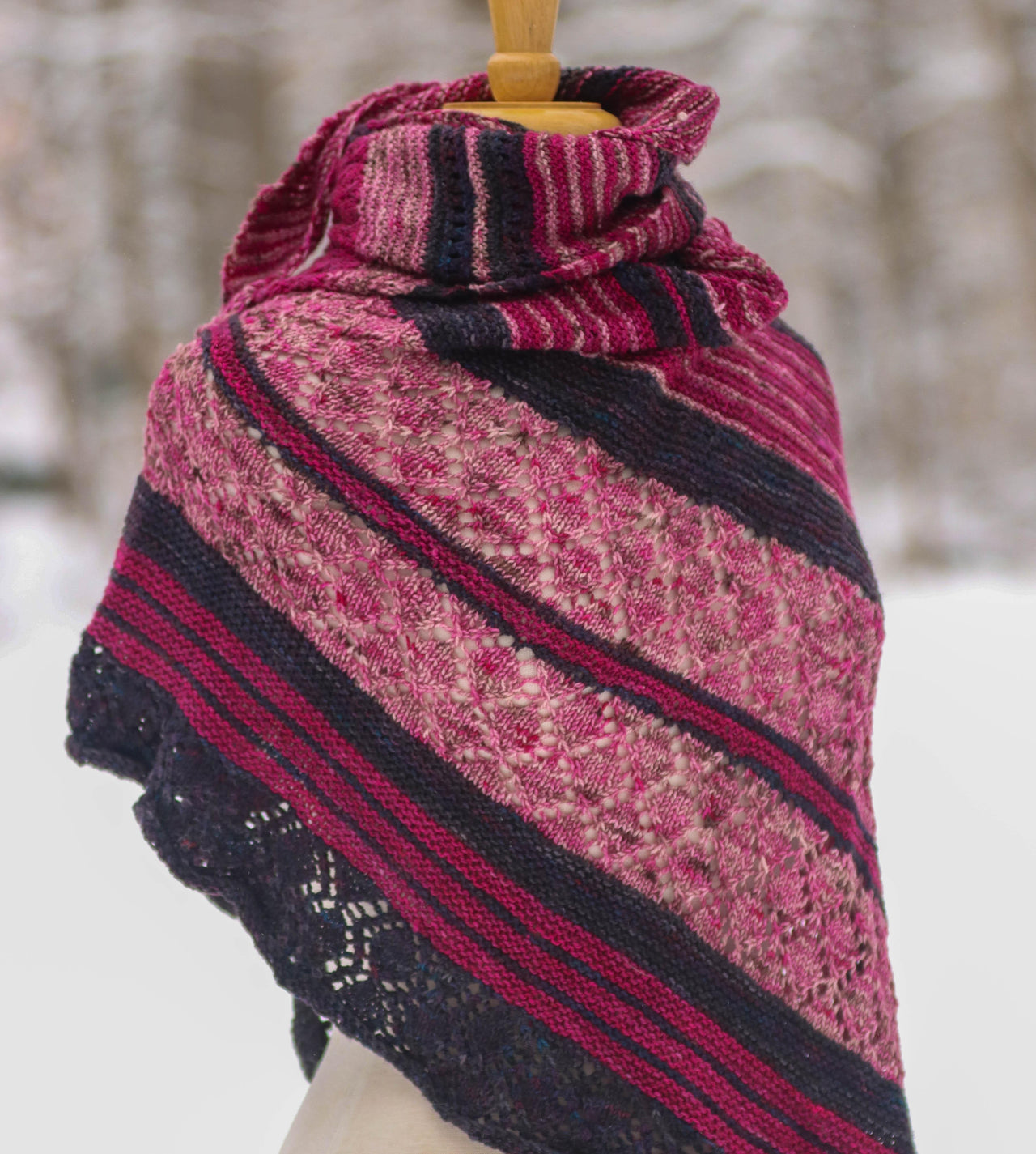 Queen of Diamonds Shawl