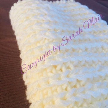 Chunky Winter Knitted Scarf