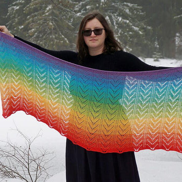 Rainbow love wrap
