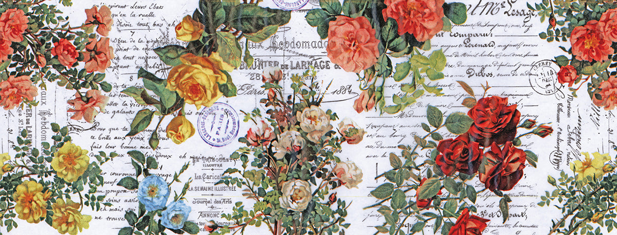 Advantus Idea-Ology Collage Paper 6"X6yds - Floral
