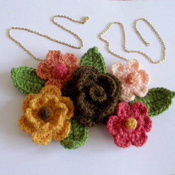 Bouquet Flower Necklace