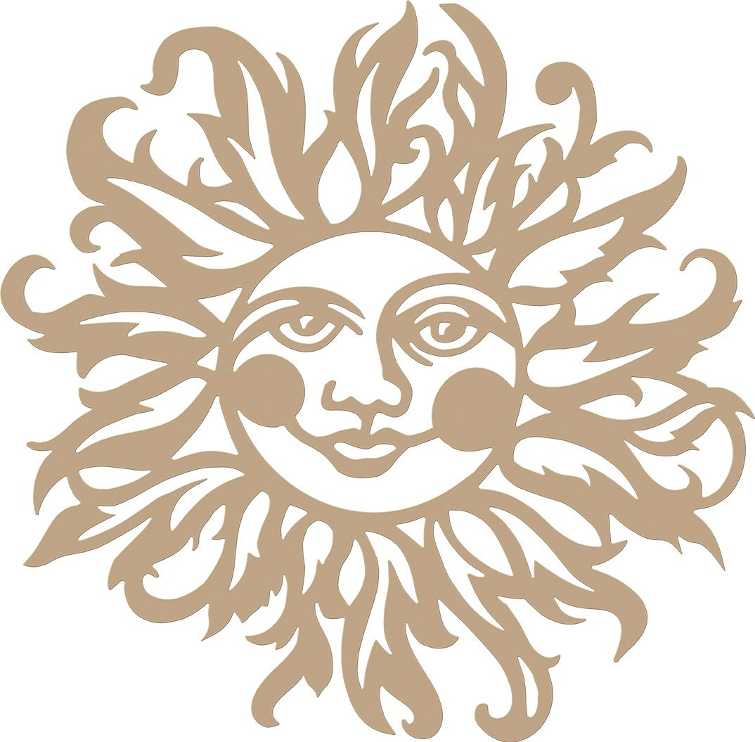Spellbinders Glimmer Hot Foil Plate - Sun Face
