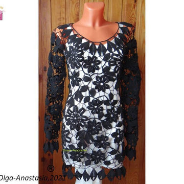 Black lace dress 3