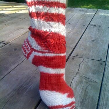 Peppermint Stick Socks