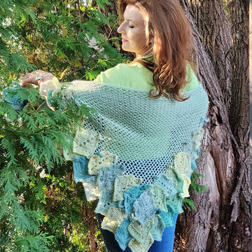 Fall Leaves Shawl
