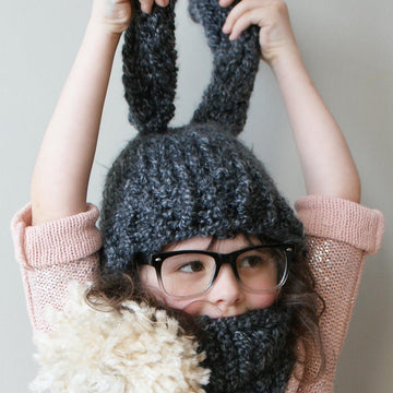 Chunky Bunny Hat & Cowl (Hat002)