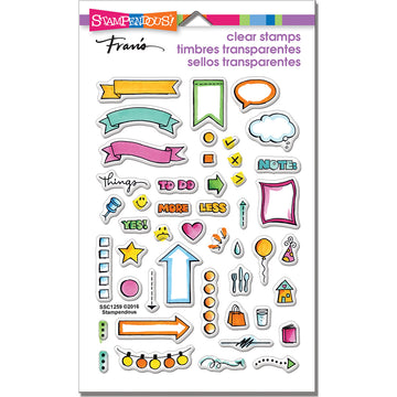 Stampendous Perfectly Clear Stamps - Journal Bullets