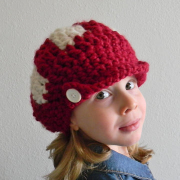 Peppermint Swirl Cap