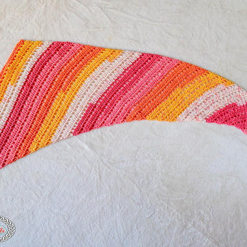 Sunset Boomerang Scarf