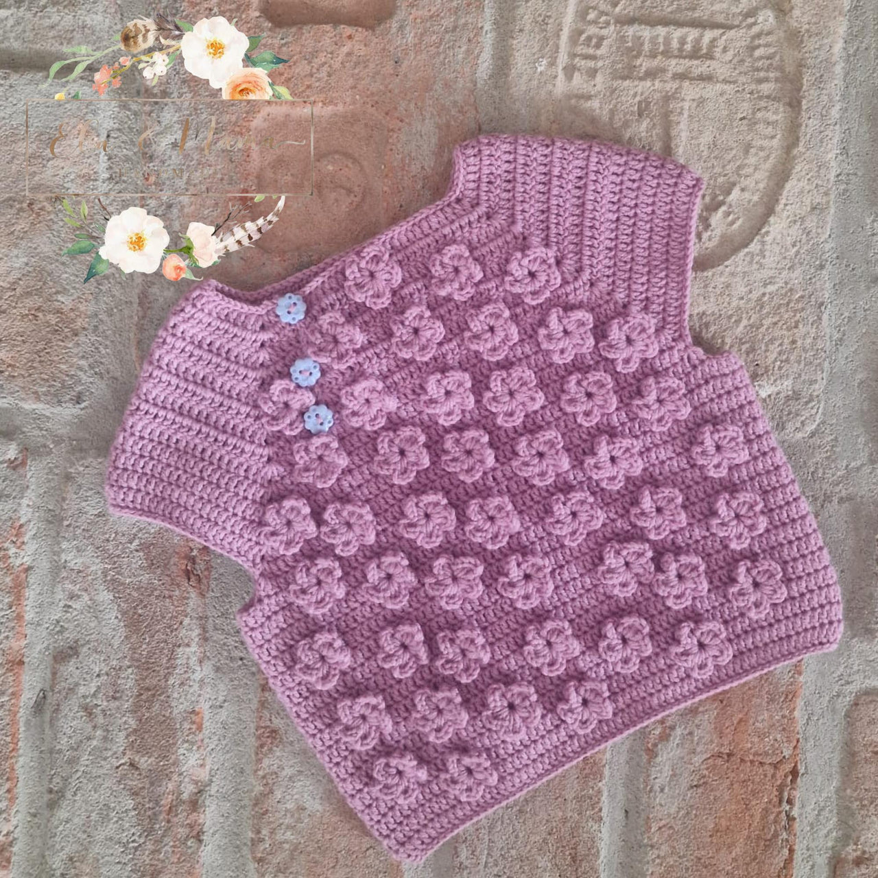 Camelia Baby Top