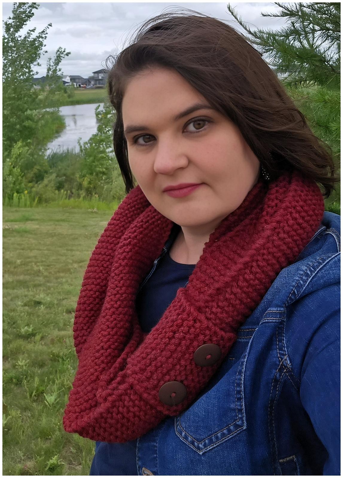 Flames Dance Winter Cowl