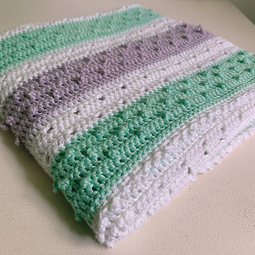The Pretty Picot Baby Blanket