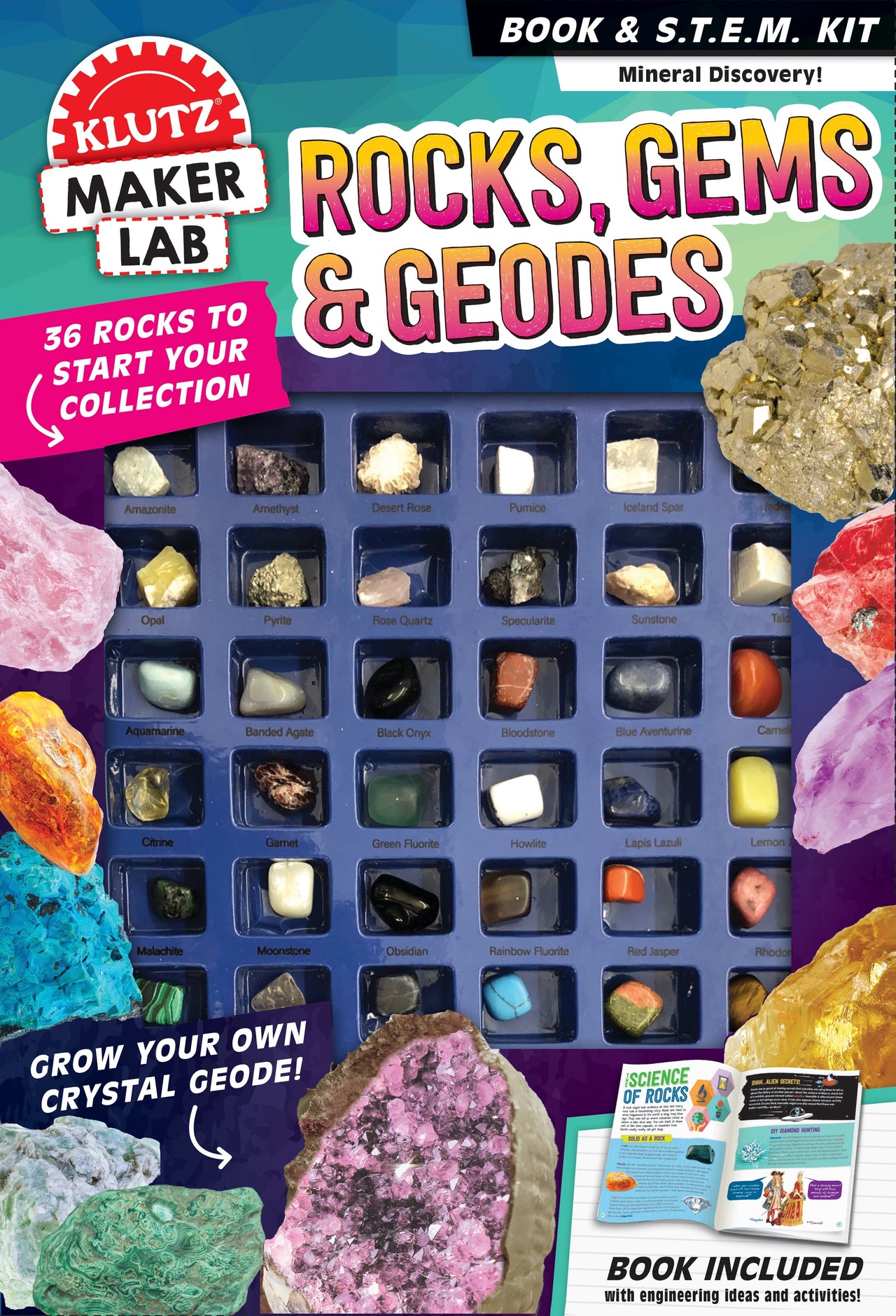 Klutz Rocks, Gems And Geodes - 585723