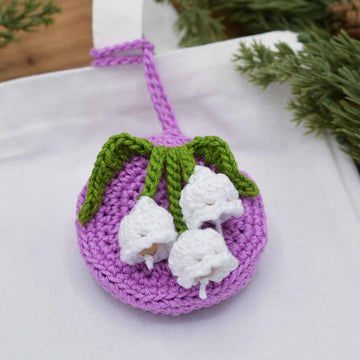 Lily of the Valley Bag Charm