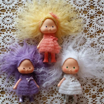 Candy Floss dress and flower headband for Strawberry Shortcake doll