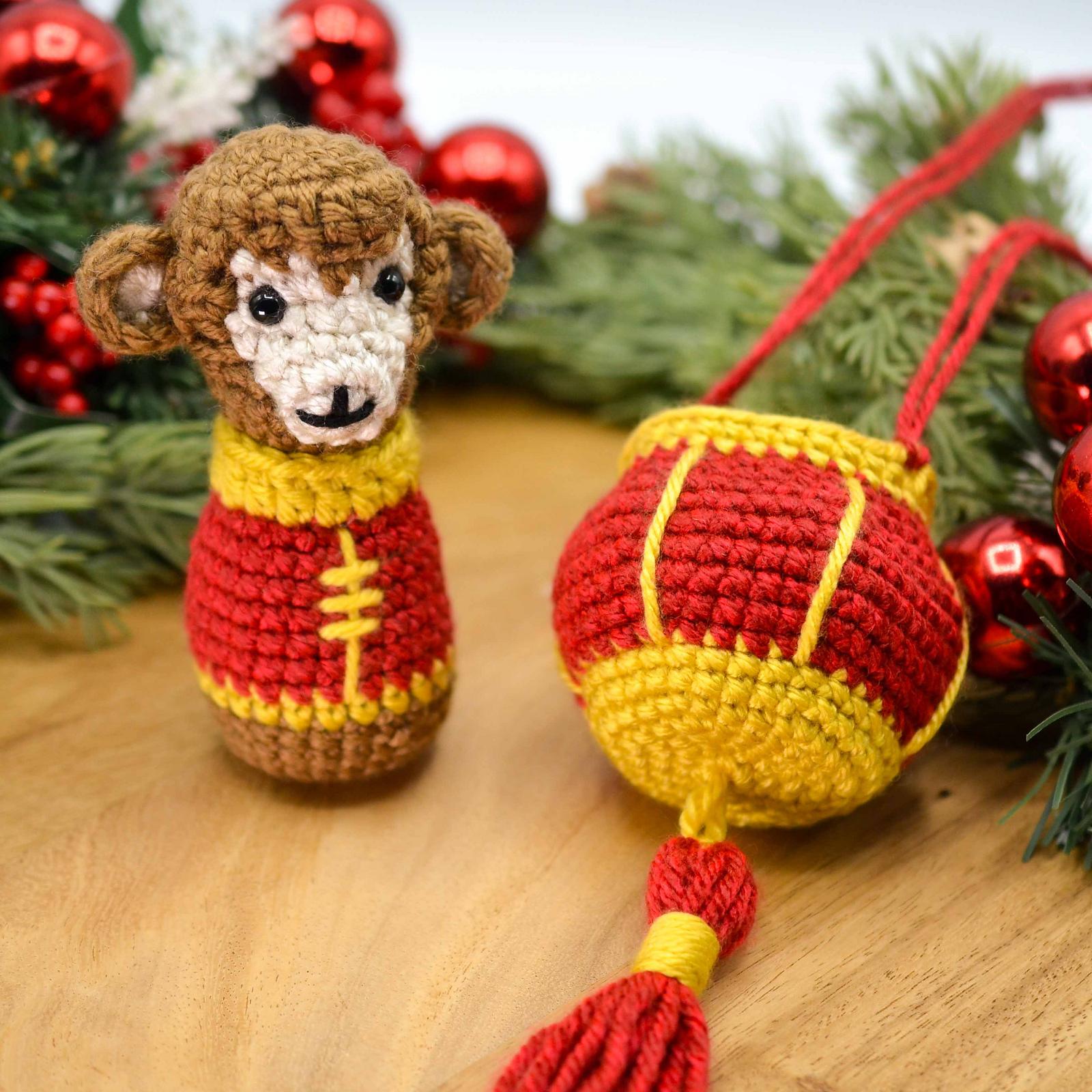 Lunar New Year Lantern Monkey