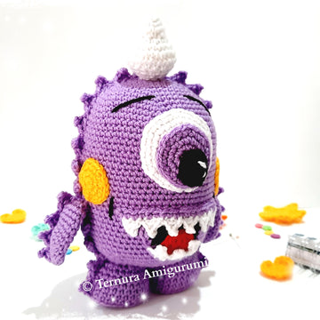 Mau, Das Monster Häkelanleitung