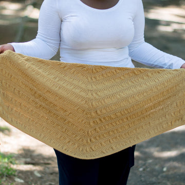 Ruched Shawl