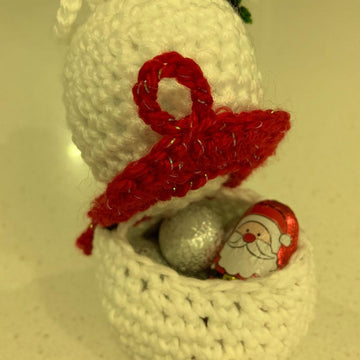 Christmas Snowman Bauble for treats