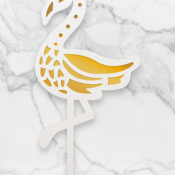 Artdeco Creations Couture Creations Sentiment Mini Die - Flamingo Silhouette 1.9"X1.9"