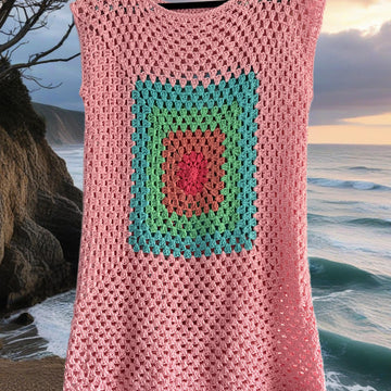 Holiday Crochet Dress