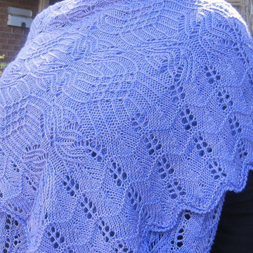 Shiso Cluster Lace Shawl