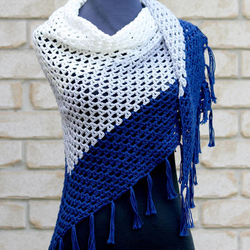 Almost a Granny Triangle Scarf