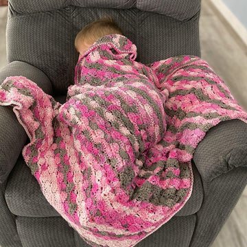 Blushing Camo Blanket