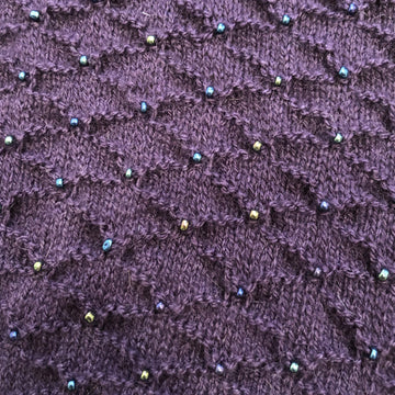 Honeycomb "Bead, Bead" Shawl