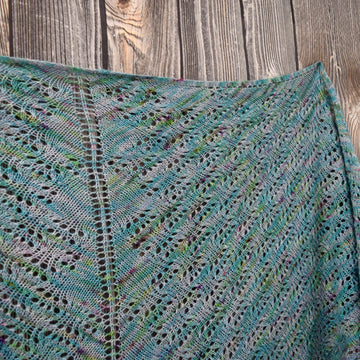 Wild Rhodies Shawl