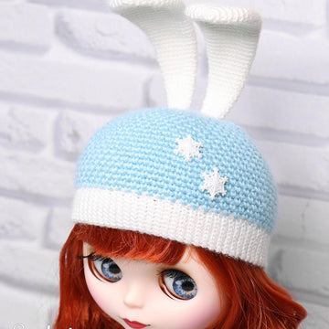 Sweater & hat bunny for Blythe