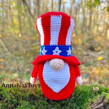 Patriotic gnome USA (boy)