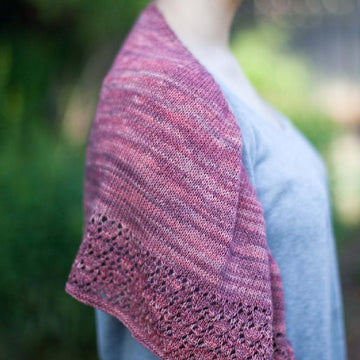 Crocus Shawlette