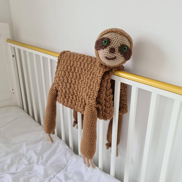3in1 Jungle Sloth Baby Blanket