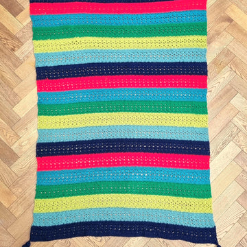 Lazy Lace Crochet Blanket