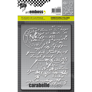 Carabelle Studio Embossing Folder - Courrier