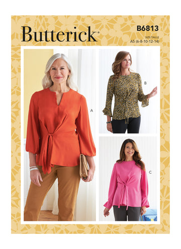 Butterick Misses' Top B6813 - Sewing Pattern