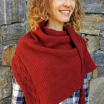October Glory Shawl
