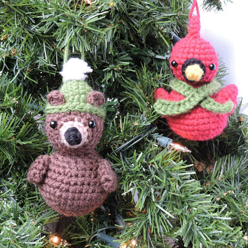 Woodland Animal Christmas Ornaments