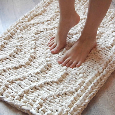 Rug and Bath Mat Knitting Patterns