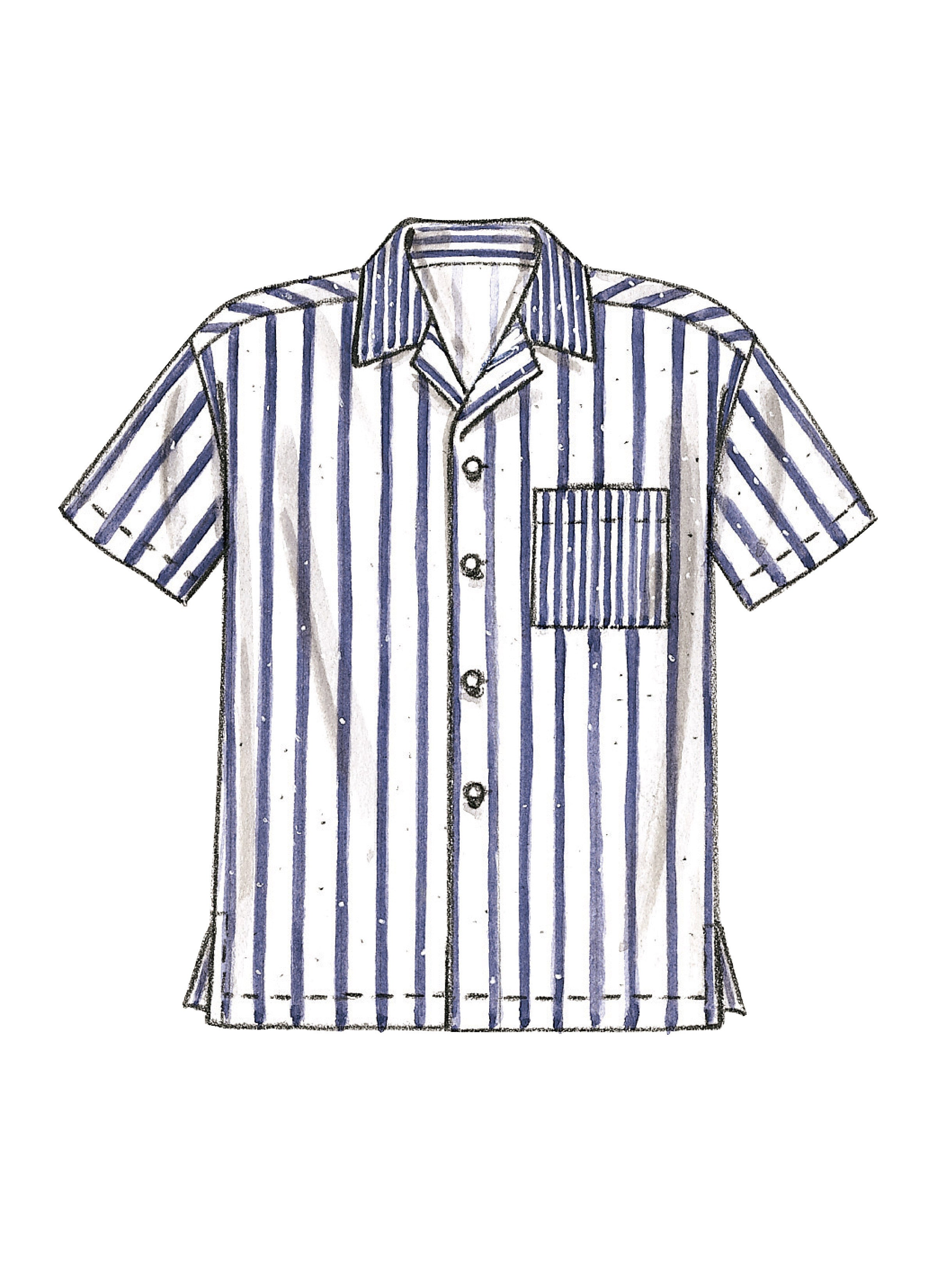McCall's Men's Shirts M2149 - Sewing Pattern