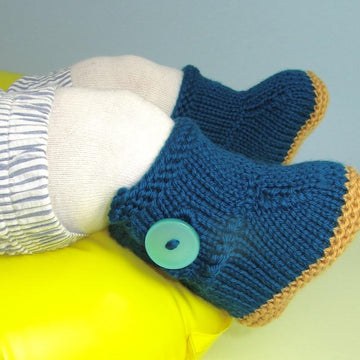 Baby One Button Booties