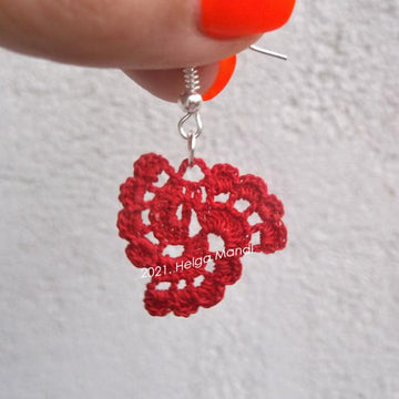 Three petal earrings