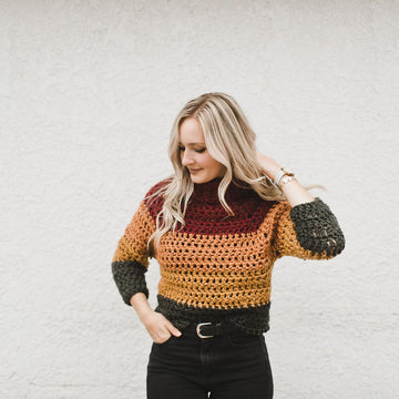 Autumn Stripes Raglan