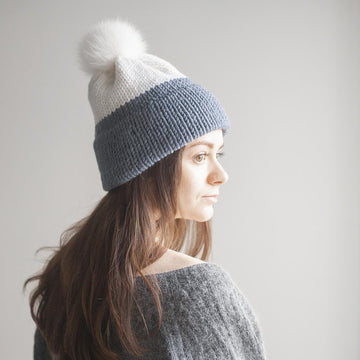 Set: Double Brim Hat & Brioche Scarf + Video