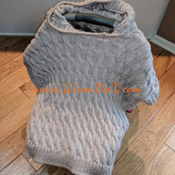Little Mouse Car Seat Poncho