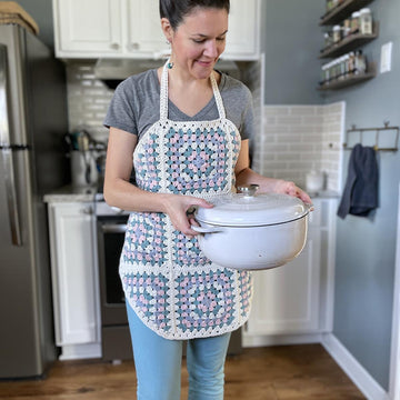 Abundance Granny Square Apron