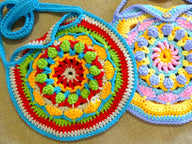Crochet Mandala Shoulder Bag